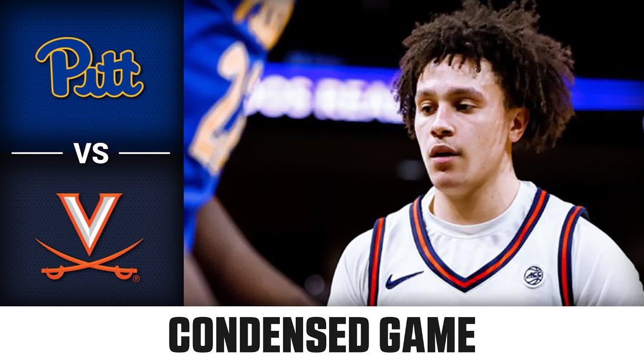Pitt vs. Virginia Condensed Game | 2025-26 ACC Men's Basketball