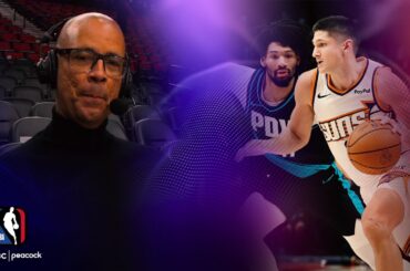 Phoenix Suns carried by Grayson Allen, Collin Gillespie over Portland Trail Blazers | NBA on NBC