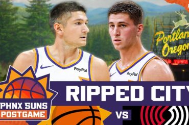 POSTGAME: Collin Gillespie MAKES HISTORY As Phoenix Suns STORM BACK vs Trail Blazers