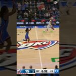 Quick hands from Caso 😮‍💨 #okcthunder