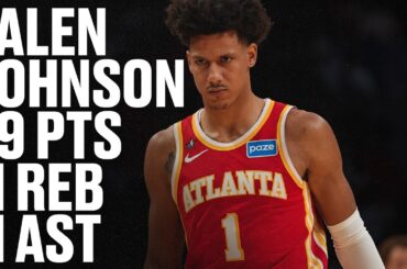 Jalen Johnson posts 9th triple-double of season in Hawks Win over Heat