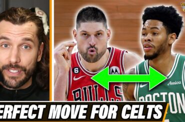 Celtics make PERFECT trade to acquire Nikola Vucevic from Bulls for Anfernee Simons