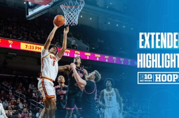Indiana at USC | EXTENDED HIGHLIGHTS | Big Ten Men's Basketball | 02/03/2026