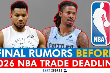 🚨LAST-MINUTE NBA Trade Rumors Ahead Of 2026 NBA Trade Deadline