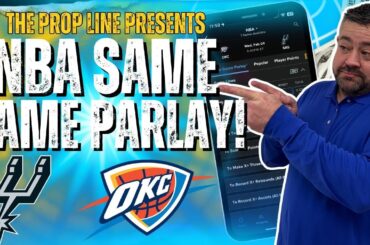 BEST NBA Props & Same Game Parlay Today! | Spurs vs Thunder Props & Parlays 2/4/26