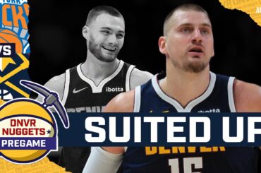 Jokic & Braun Are Suiting Up As Nuggets Take on Knicks | DNVR Nuggets Pregame Show