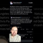 BREAKING NEWS: CHRIS PAUL TRADED TO TORONTO RAPTORS FROM LA CLIPPERS #nba