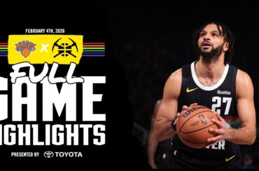 DOUBLE OT: Denver Nuggets vs. New York Knicks | Toyota Game Recap 📺