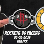 Houston Rockets vs Indiana Pacers 2/2/26 NBA Free Picks & Prediction | NBA Betting Tips