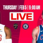 Cleveland Cavaliers at Los Angeles Clippers | Regular Season | [OFFICIAL LIVE STREAM]