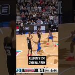 KJ IS COOKING 🔥  #spurs #nba #keldonjohnson