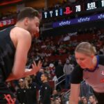 Ime Udoka ejected then Alperen Sengun ejected for calling ref a b*tch vs Celtics