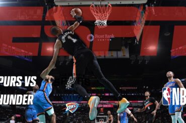 NBA Mini: San Antonio Spurs vs. Oklahoma City Thunder | Extended Highlights