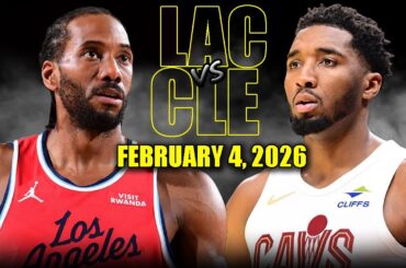 Los Angeles Clippers vs Cleveland Cavaliers Full Game Highlights – February 4, 2026 | NBA Season