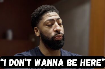 Anthony Davis REACTS to being traded to the Washington Wizards - FIRST INTERVIEW after trade