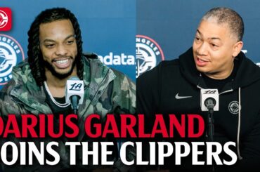 Darius Garland Introductory Press Conference | LA Clippers