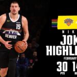 Nikola Jokić MAKES HISTORY With Triple-Double | Highlights vs. NYK