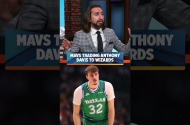 Nick reacts to AD getting traded to the Wizards #nba #anthonydavis #mavs