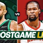 Garden Report: Celtics vs Rockets Postgame Show on CLNS Media