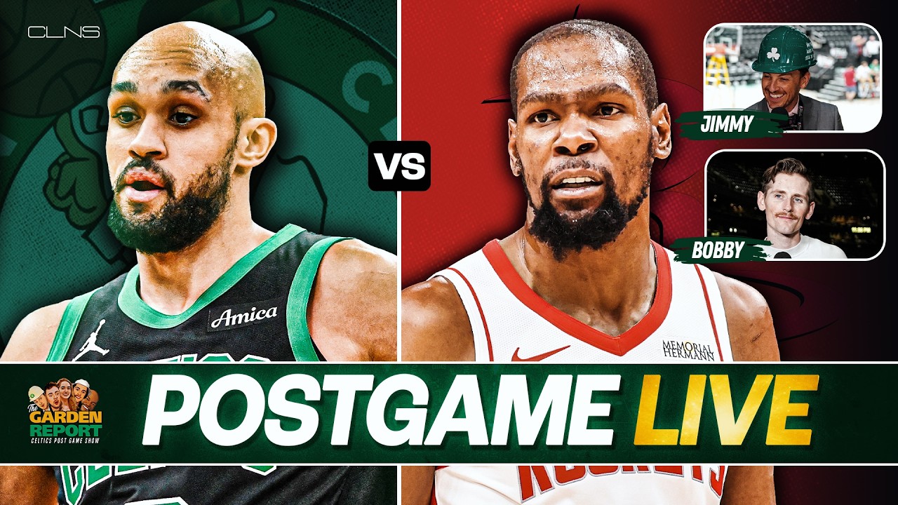 Garden Report: Celtics vs Rockets Postgame Show on CLNS Media