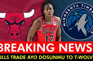 🚨TRADE ALERT 🚨 Ayo Dosunmu Traded To The Timberwolves | FULL DETAILS