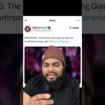 BREAKING! The Milwaukee bucks are NOT TRADING Giannis Antetokounmpo 💔