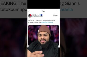 BREAKING! The Milwaukee bucks are NOT TRADING Giannis Antetokounmpo 💔