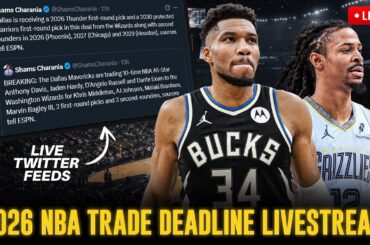 2026 NBA Trade Deadline Live Reaction! | Live Twitter Feeds and Reaction