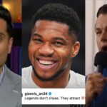 Giannis and Bucks trolling Shams after not getting traded at deadline 😂