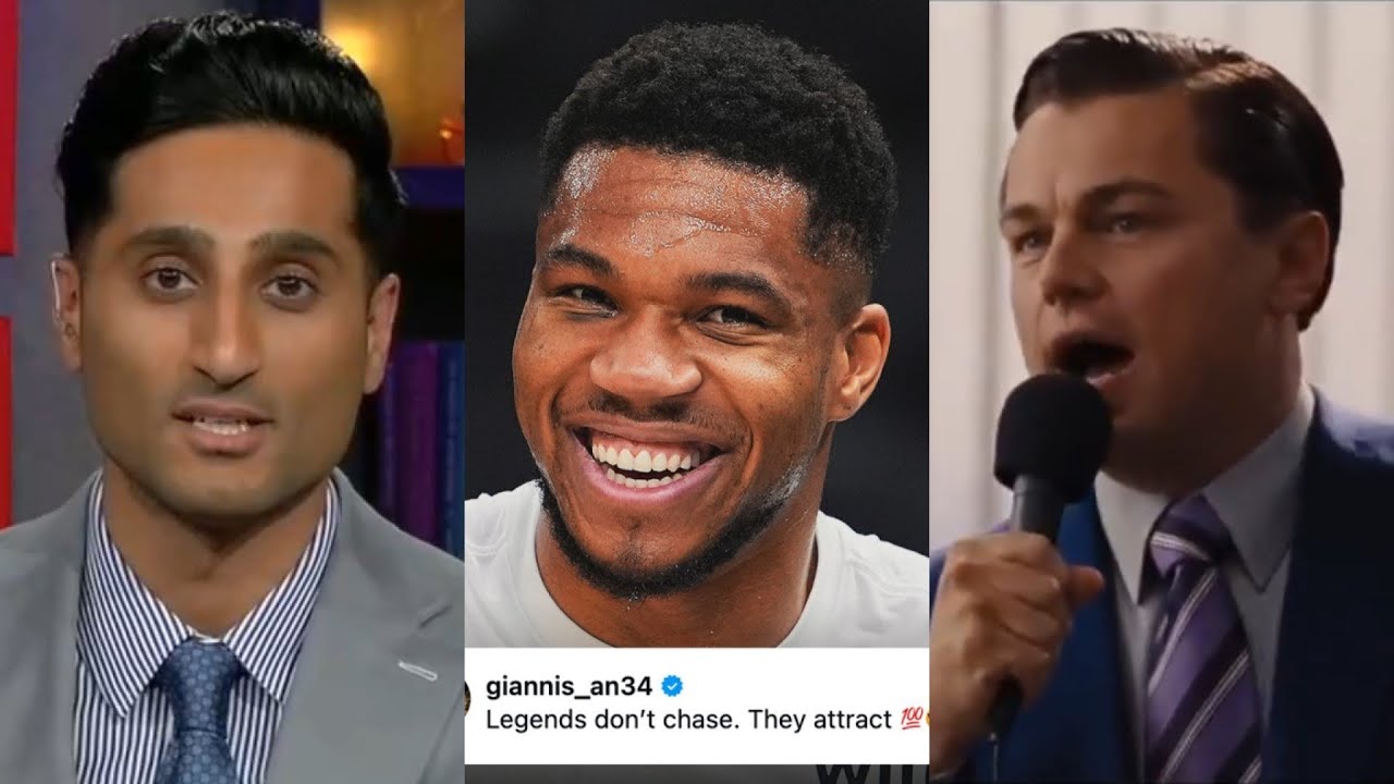 Giannis and Bucks trolling Shams after not getting traded at deadline 😂