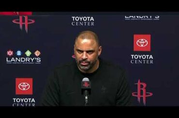 Houston Rockets Postgame: Ime Udoka discusses another embarrassing loss