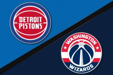 Washington Wizards vs Detroit Pistons - Game Highlights