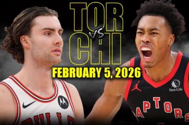 Toronto Raptors vs Chicago Bulls Full Game Highlights – February 5, 2026 | NBA Season