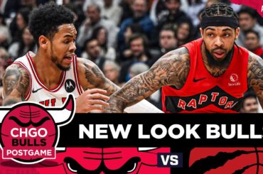 BULLS POSTGAME: Anfernee Simons SHINES in Debut, but Bulls Lose to Raptors | CHGO Bulls Podcast