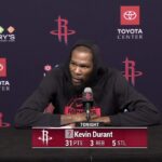 Kevin Durant with a Press Conference