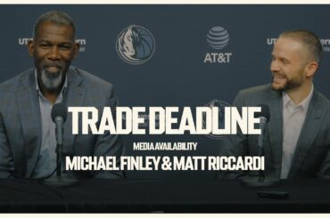 25-26 Trade Deadline Media Availability | Michael Finley & Matt Riccardi | 2/5/26
