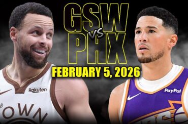 Golden State Warriors vs Phoenix Suns Full Game Highlights – February 5, 2026 | NBA Season