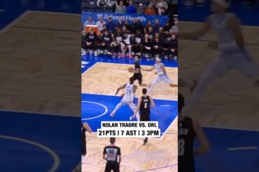 Nolan Traore hits new career highs in points & assists against Orlando #nba  #brooklynnets