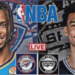 LIVE: OKLAHOMA CITY THUNDER vs SAN ANTONIO SPURS | NBA | PLAY BY PLAY | SCOREBOARD