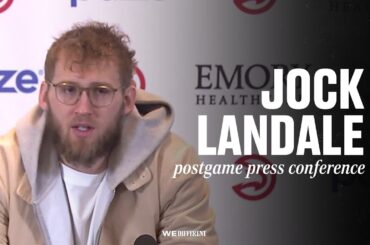 Hawks vs. Jazz Postgame Press Conference: Jock Landale