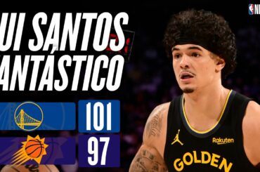 GUI SANTOS é decisivo no final e WARRIORS vencem de virada - Melhores Momentos