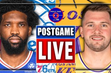 SIXERS COLLAPSE TO LAKERS, BENCH GETS CRUSHED... THANKS JOSH HARRIS! | 76ers Postgame Live