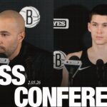 Jordi Fernàndez and Egor Dëmin Postgame Press Conferences vs Orlando