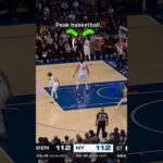 Nuggets & knicks were ballin🥀 #shorts