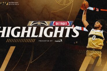 Highlights: Washington Wizards at Detroit Pistons | 02.05.26