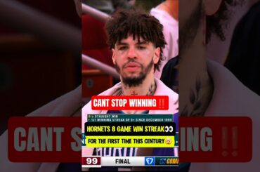 LaMelo's Hornets CAN'T STOP WINNING👀