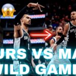 WEMBY VS COOP THRILLER.. Spurs Vs Mavs Highlights Reaction