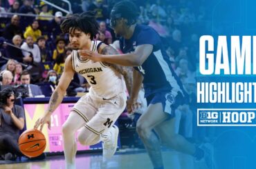 Penn State at Michigan | HIGHLIGHTS | Big Ten Men's Basketball | 02/05/2026