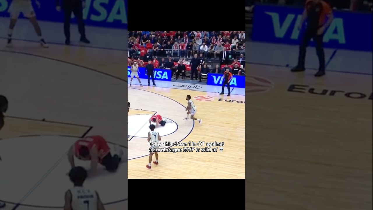 This guy is a problem 😈 #jeanmontero #euroleague #basketball #shorts #crossover #viral