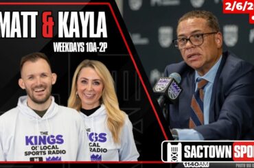 Kings GM Scott Perry speaks to the media 👀 | The Matt and Kayla Show